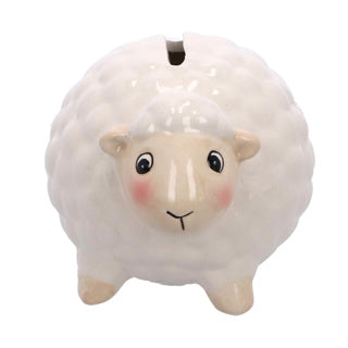 Spaarpot schaap 2 assorti 12x10x9 cm | 3 stuks