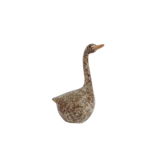Sculptuur gans s 6,5x5,5x12cm | 6 stuks