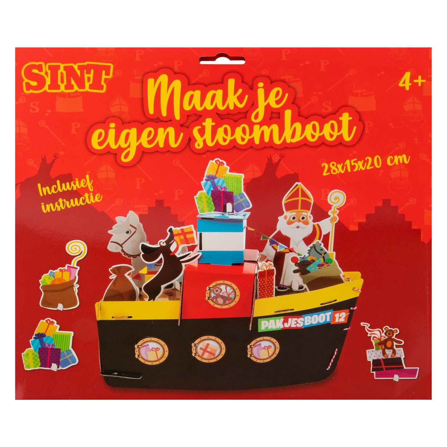 Grafix sinterklaas knutselset - maak je eigen stoomboot