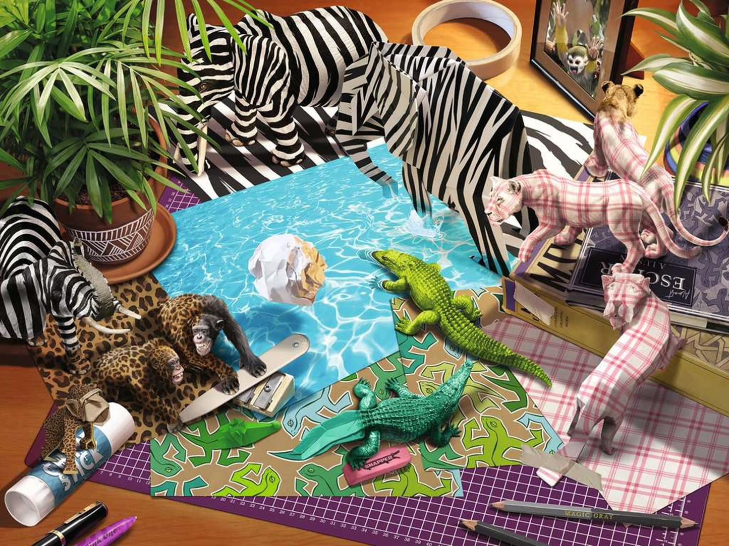 Ravensburger puzzel origami adventure 1500 stukjes