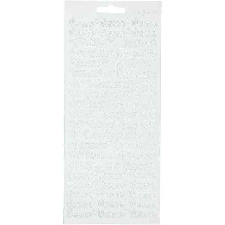Http: www.cchobby.nl stickers-onnea-aidille-vel-10x23-cm-wit-1-vel