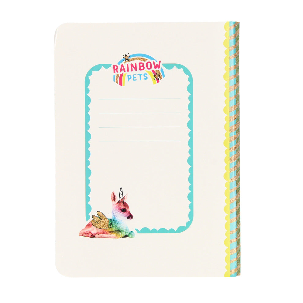 Totum rainbow pets - sticky notes boekje hert