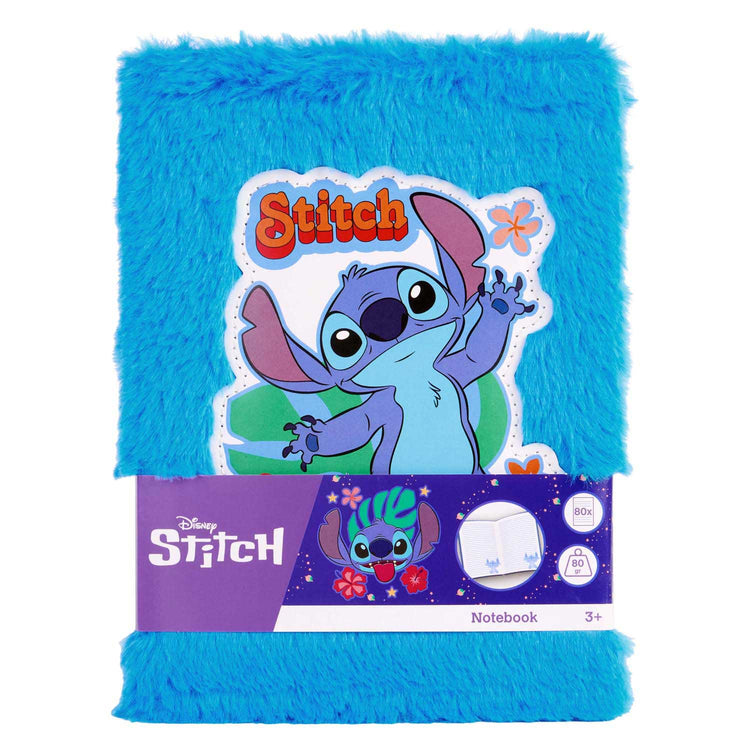Canenco stitch pluche notitieboek lichtblauw