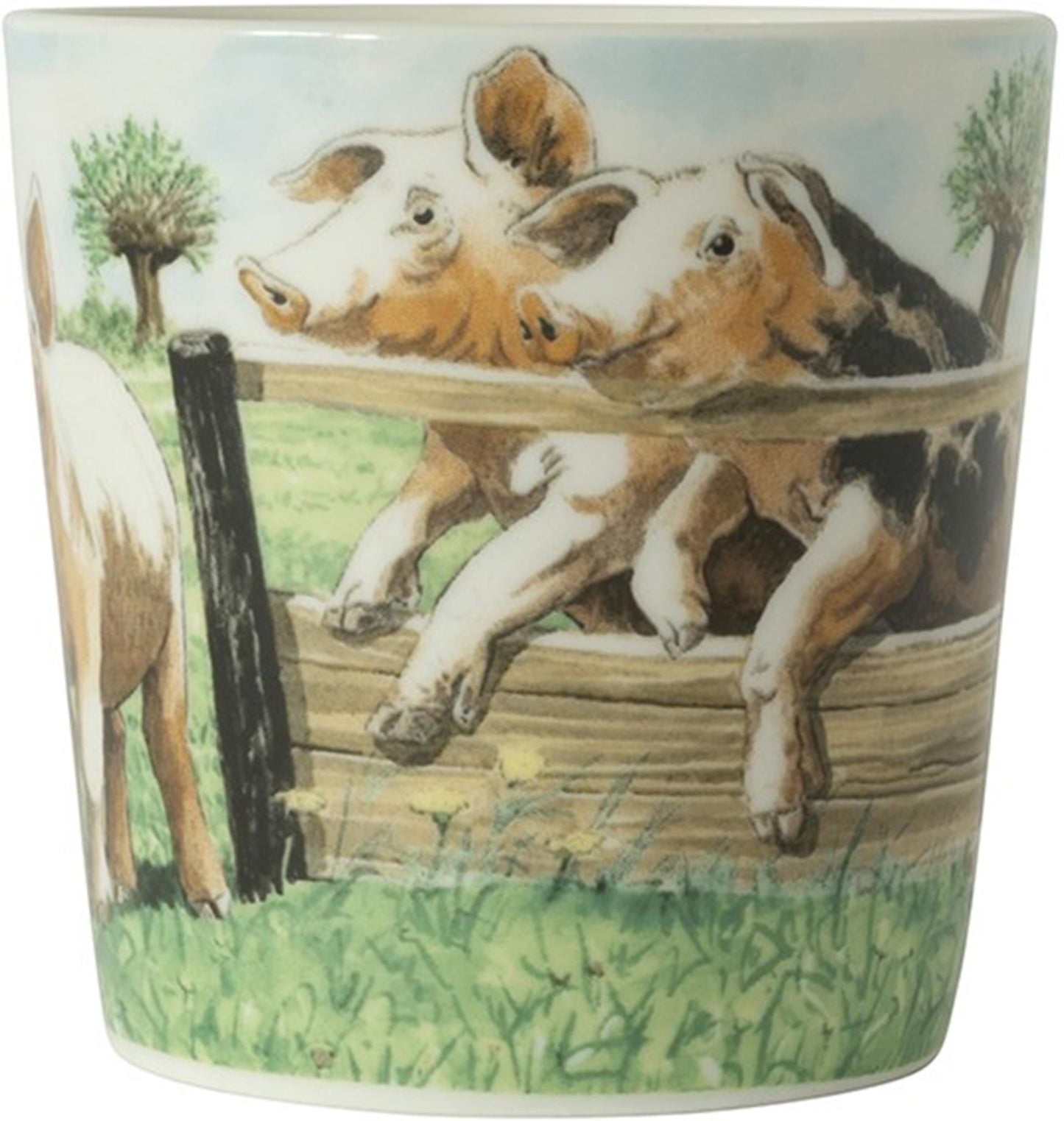 Wiebe van der zee wiebe's farm minimok varken 230ml doos a 6 stuks porselein