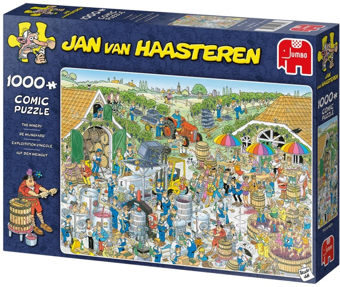 Jumbo puzzel jan van haasteren de wijngaard 1000pcs