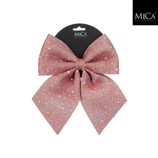 Edelman strik roze - l20xb23xh1,5cm | 5 stuks