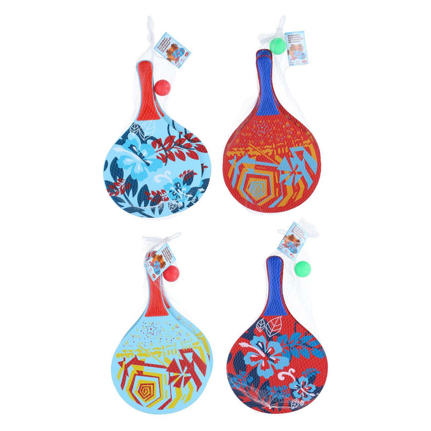 Beachballset hout, 3dlg
