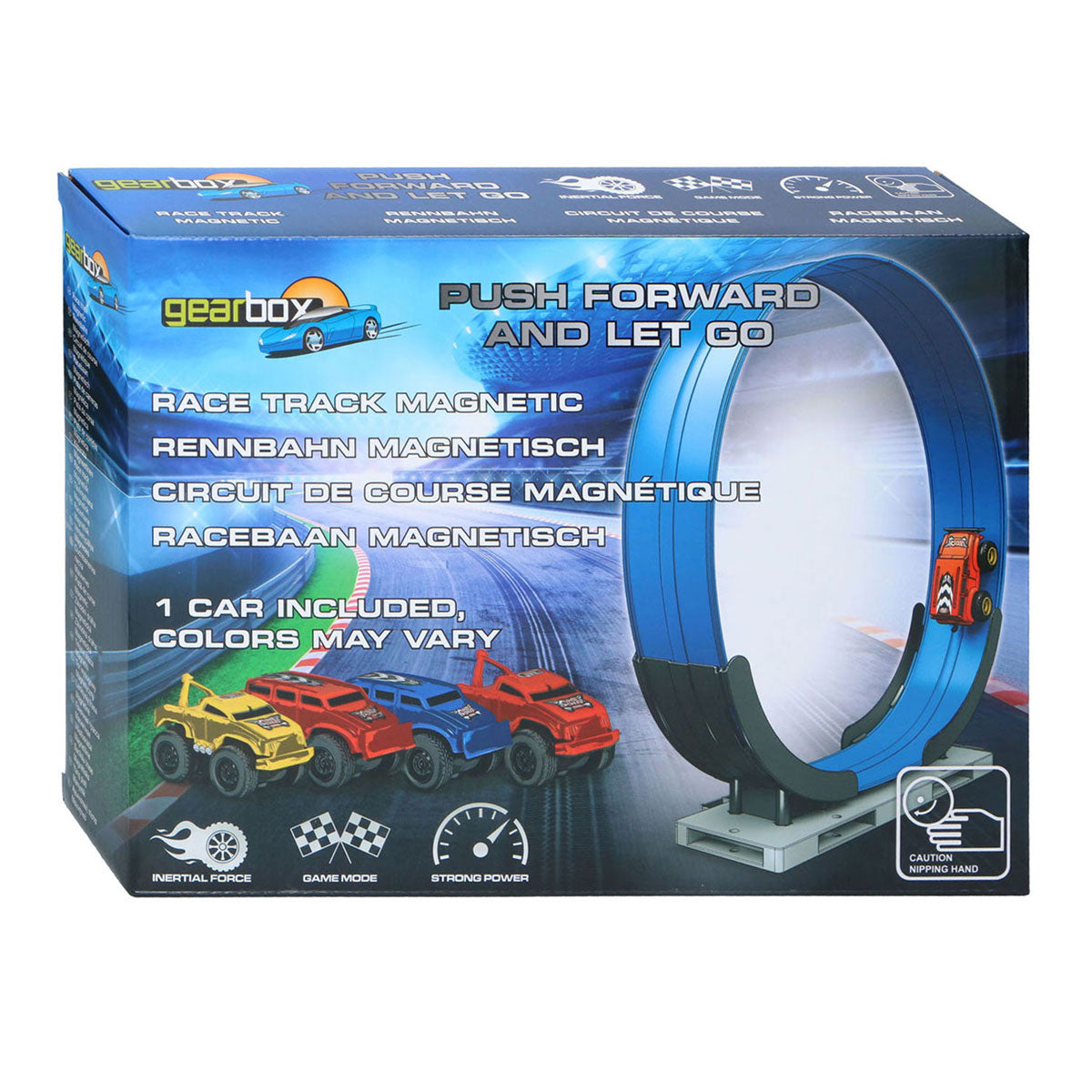 Racebaan magnetisch, 15dlg.