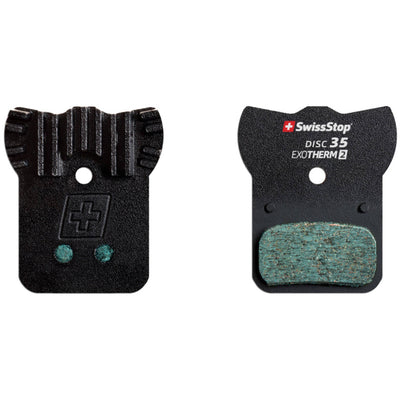 Swissstop remblok schijfrem disc 35 exotherm2