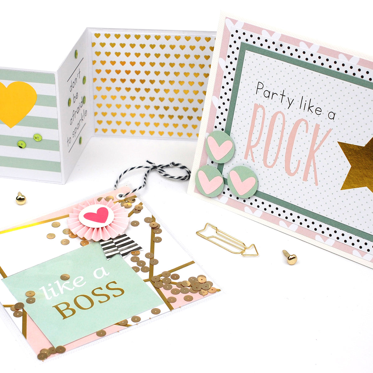Vaessen creative • love it papierblok 30.5x30.5cm tweezijdig