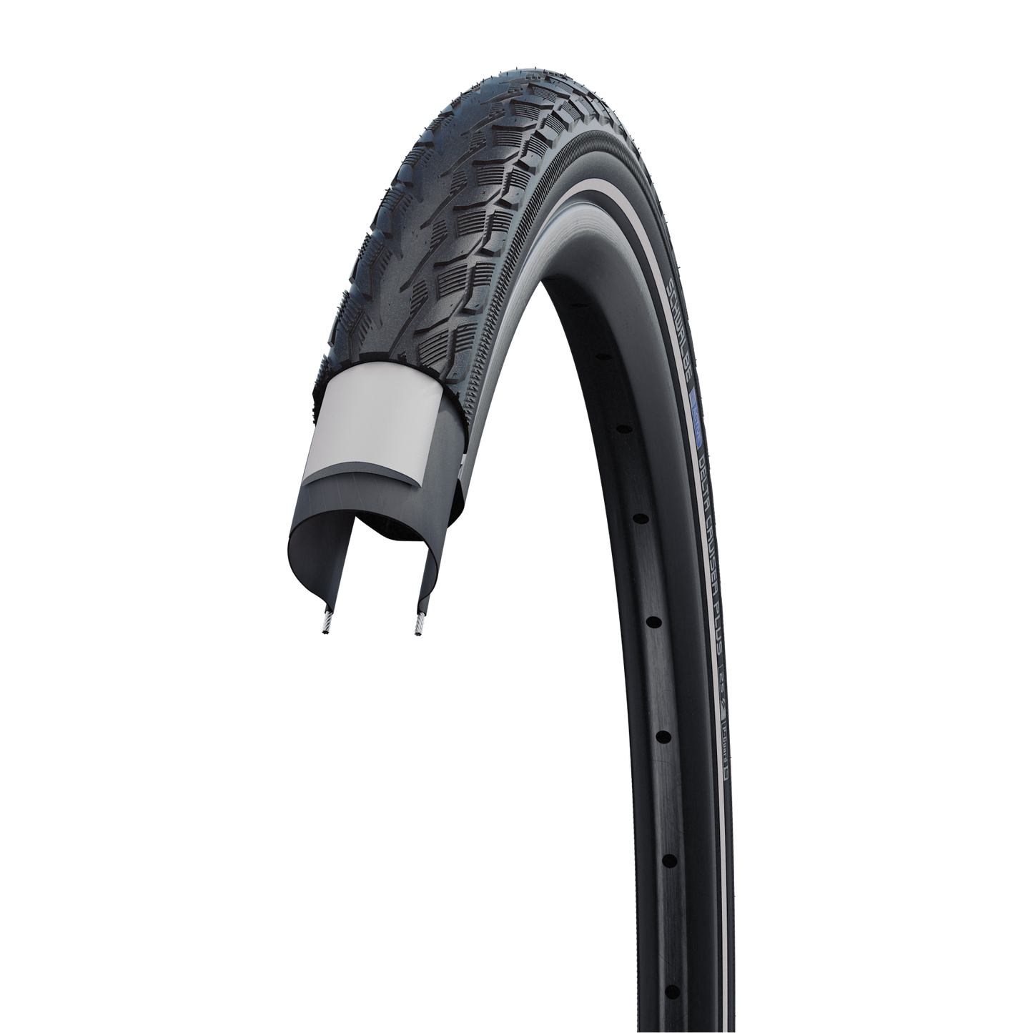 buitenband Delta Cruiser Plus 28 inch 40-622 zwart