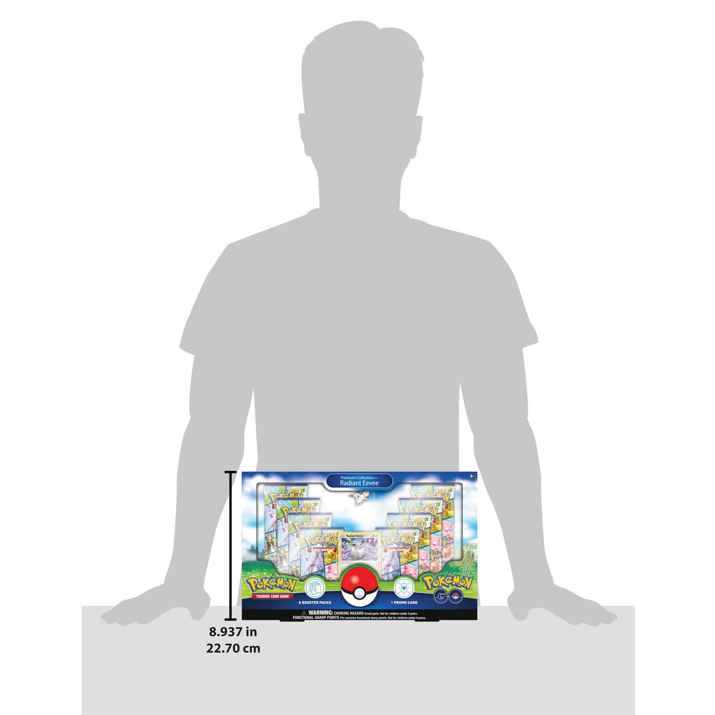 Asmodee go premium collection radiant eevee