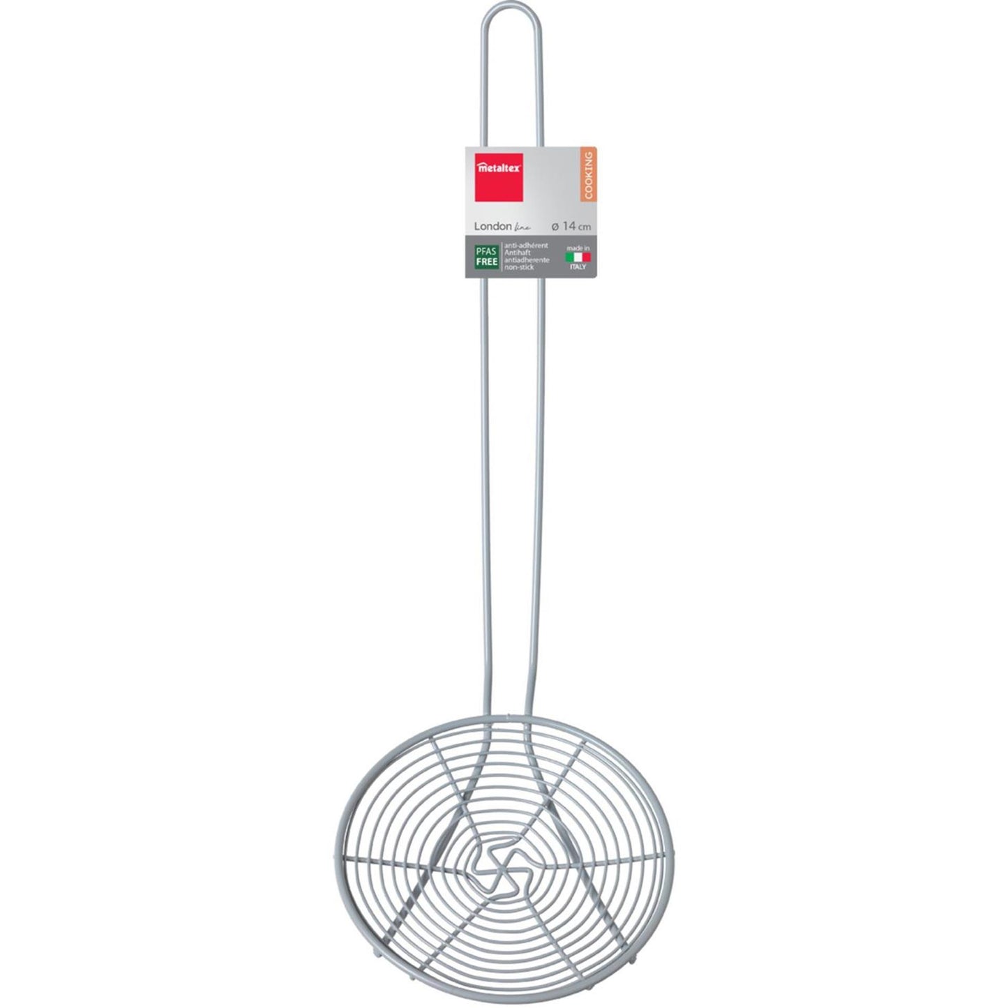 Metaltex london line schuimlepel schuimspaan non-stick 14cm
