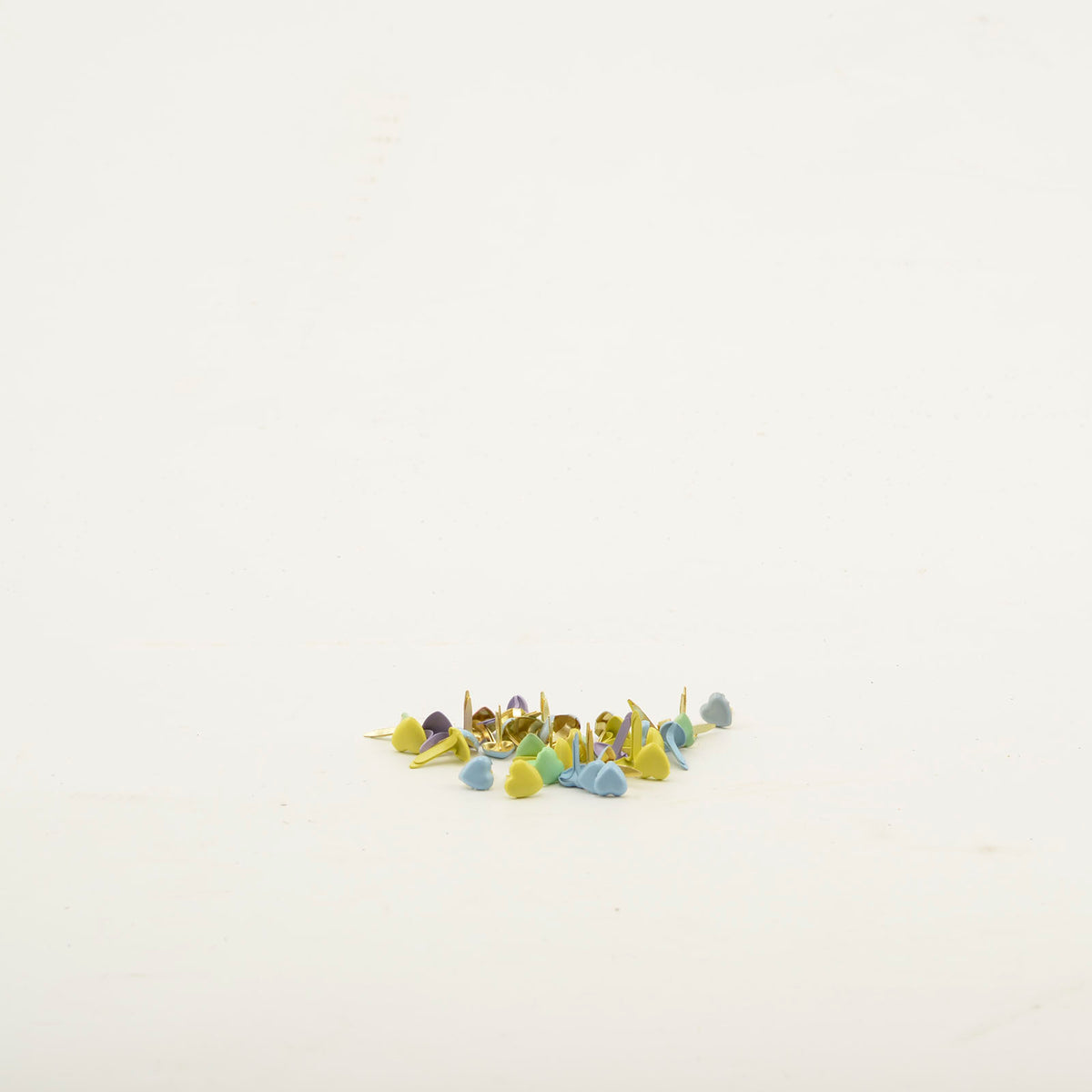 Vaessen creative • splitpennen in klein potje 50g hart pastel