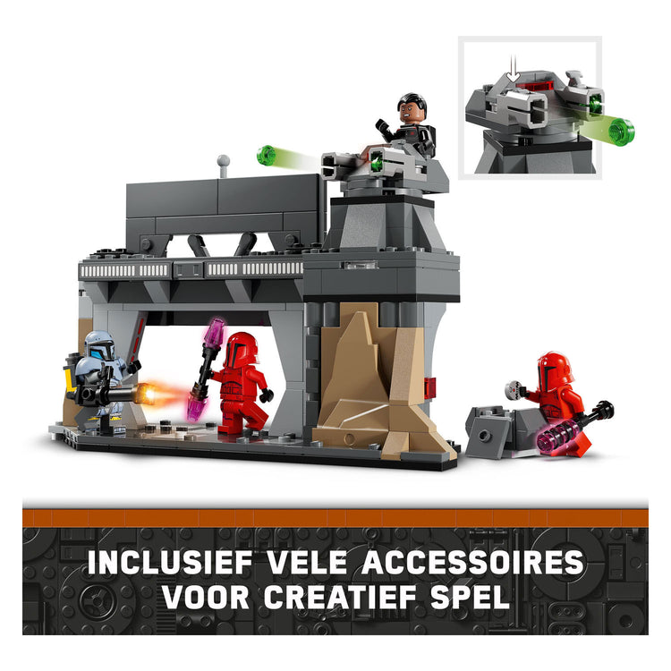Lego star wars - paz vizsla en moff gideon duel constructiespeelgoed (75386)