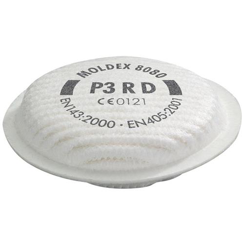 Moldex 8080 fijnstoffilter p3rd (set 8 stuks) (u)