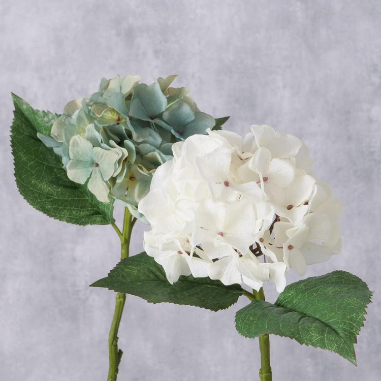 Boltze home kunstbloem hortensia 2 assorti