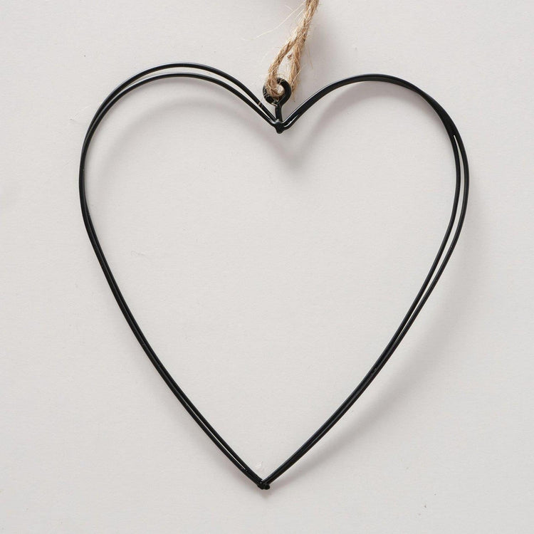 Boltze home deco hanger hart set a 6 11x10x2,5cm