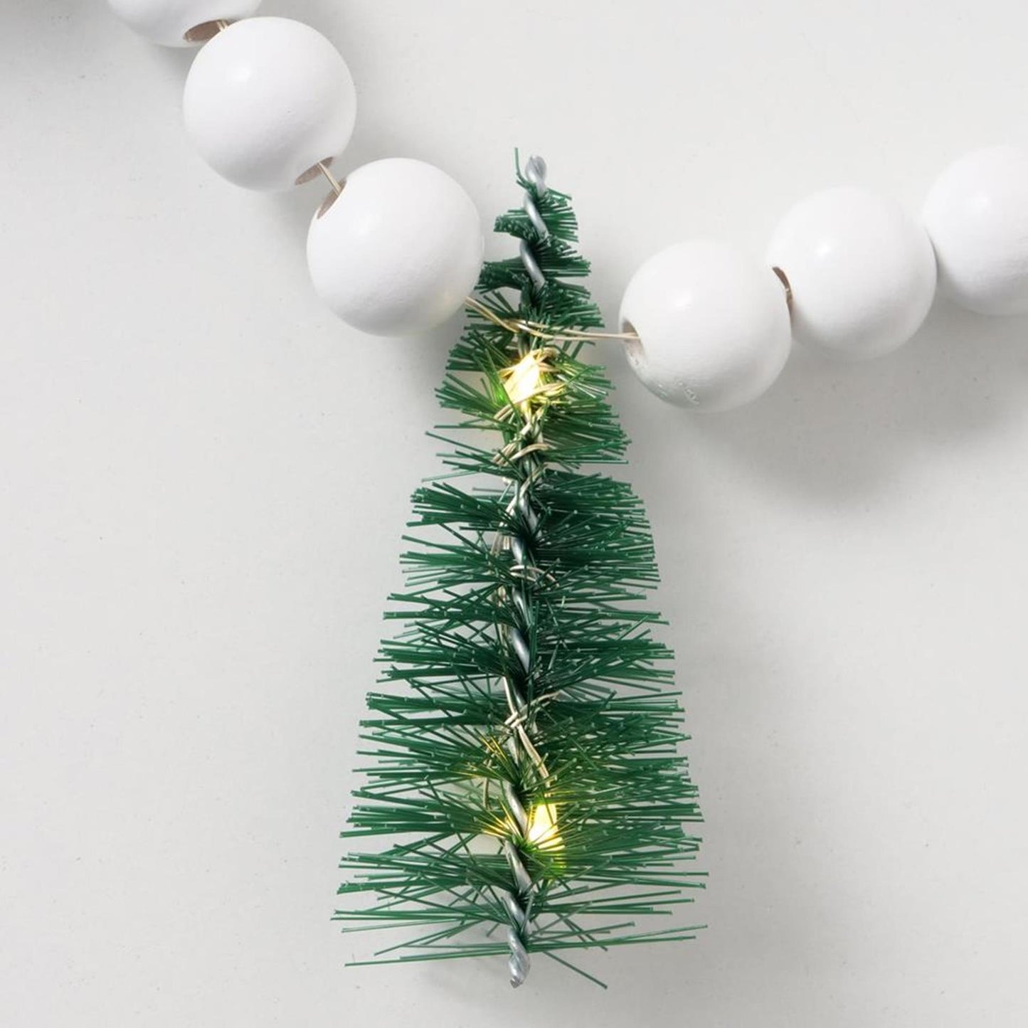 Boltze home strengverlichting kerstbomen tarvo op batterij met timer l130cm