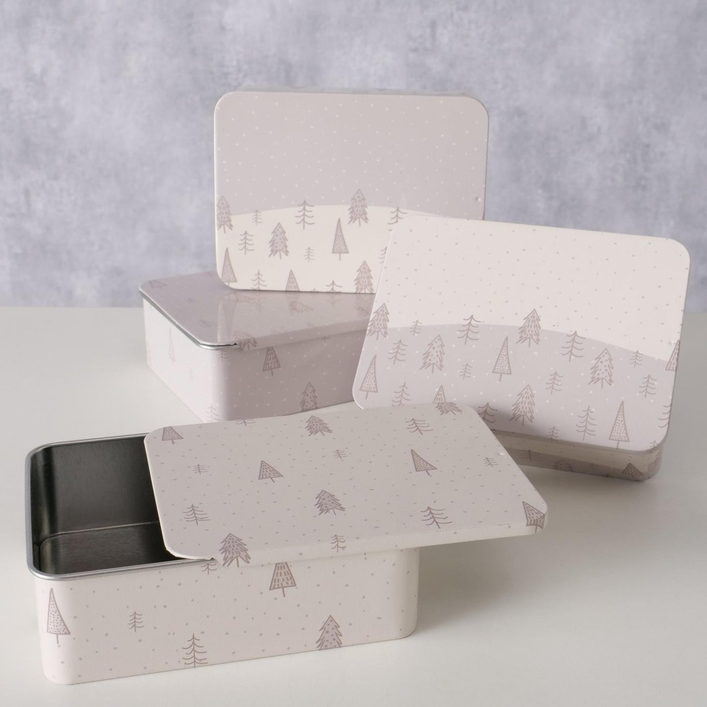 Boltze home opbergblik countryside l12cm h4cm ijzer wit