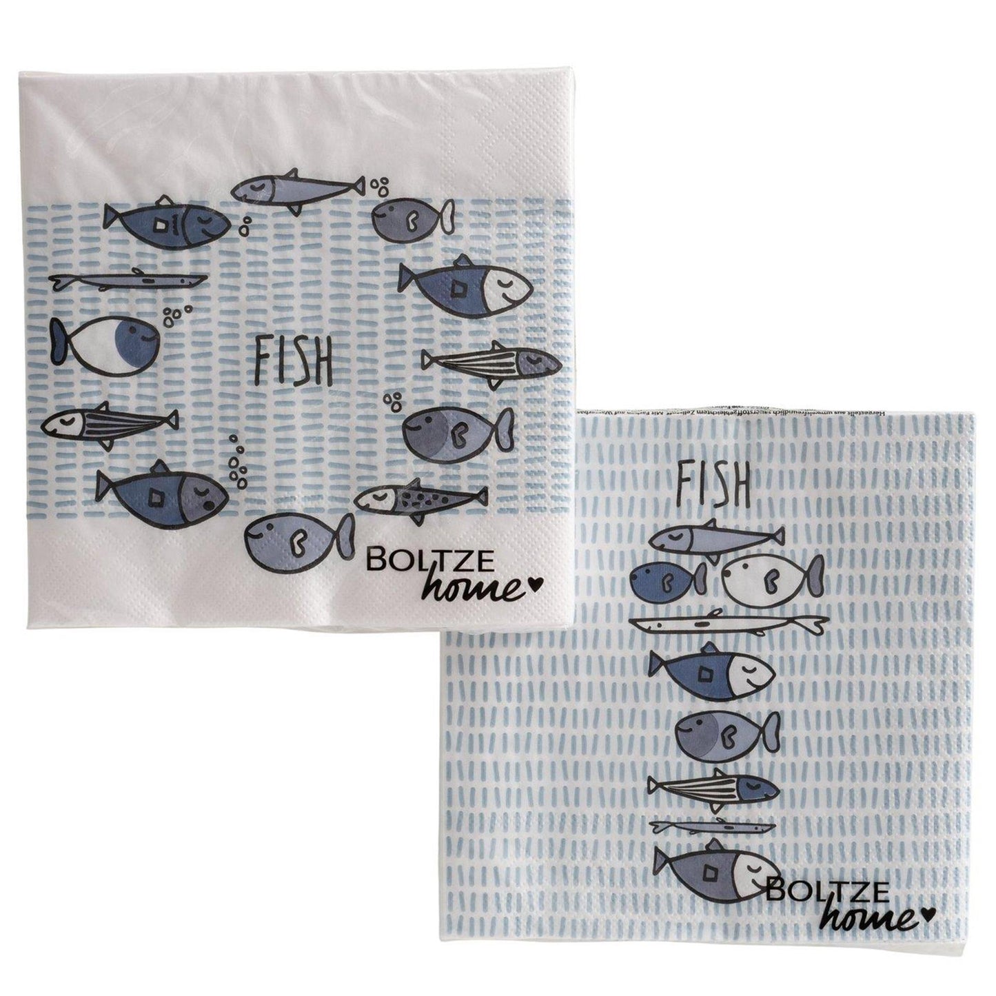 Boltze home servetten vis servetten vissen