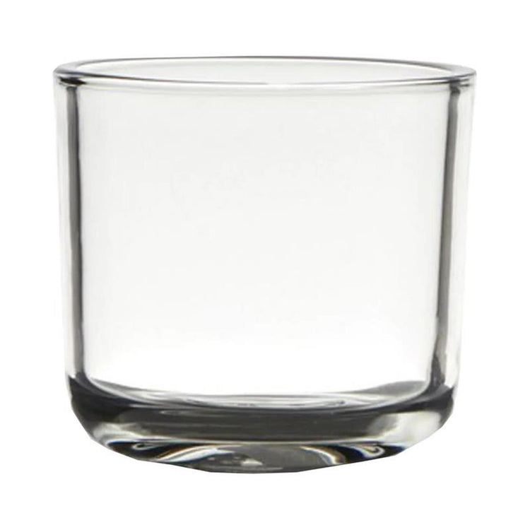 Hakbijl glass cooper theelichthouder glas ø7,5xh7,5cm
