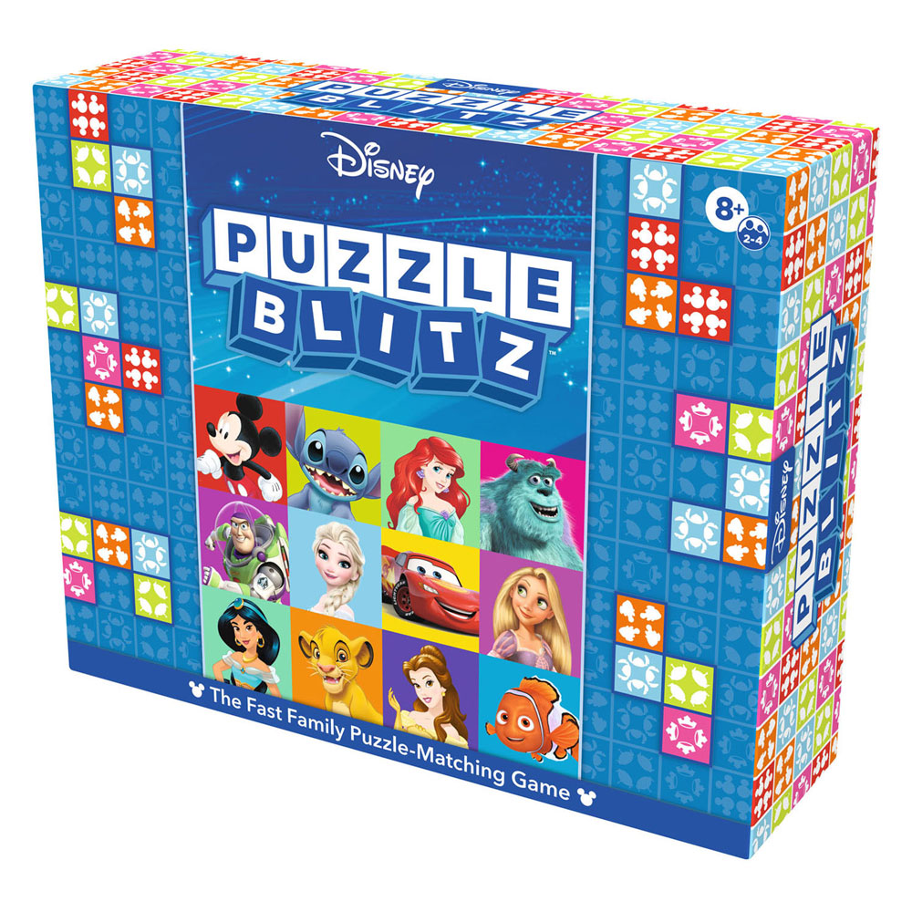 Goliath puzzle blitz disney - breinbreker - puzzel - wie lost als eerste de puzzel op?