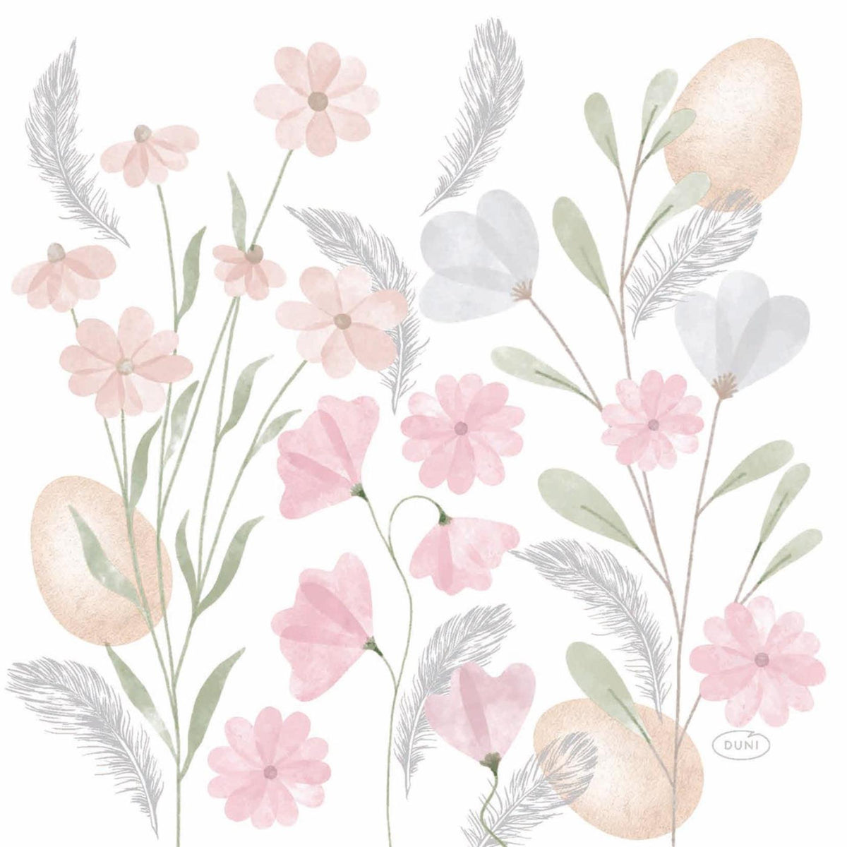 Duni servetten soft easter 33x33cm