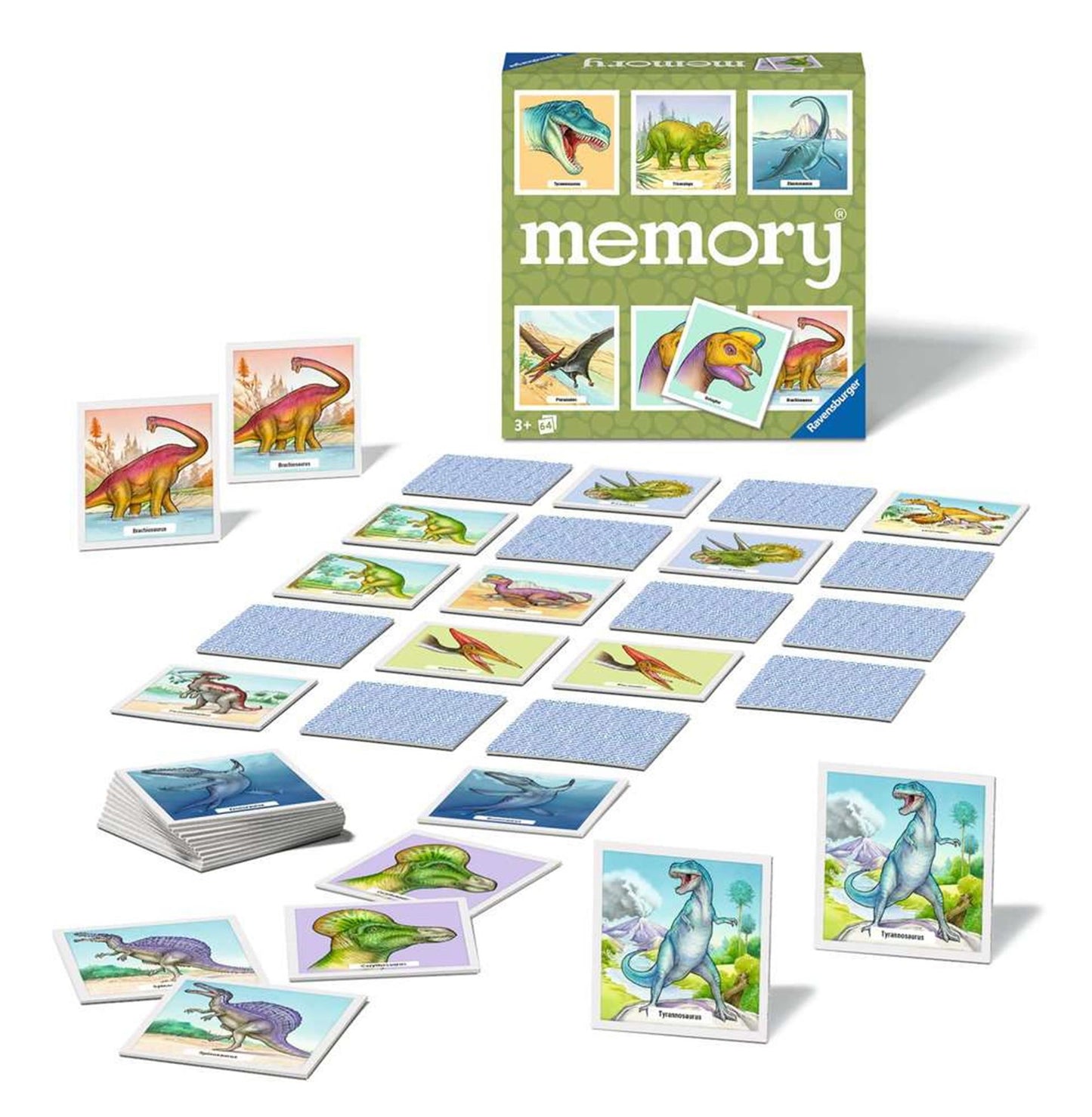 Ravensburger dinosaurussen memory