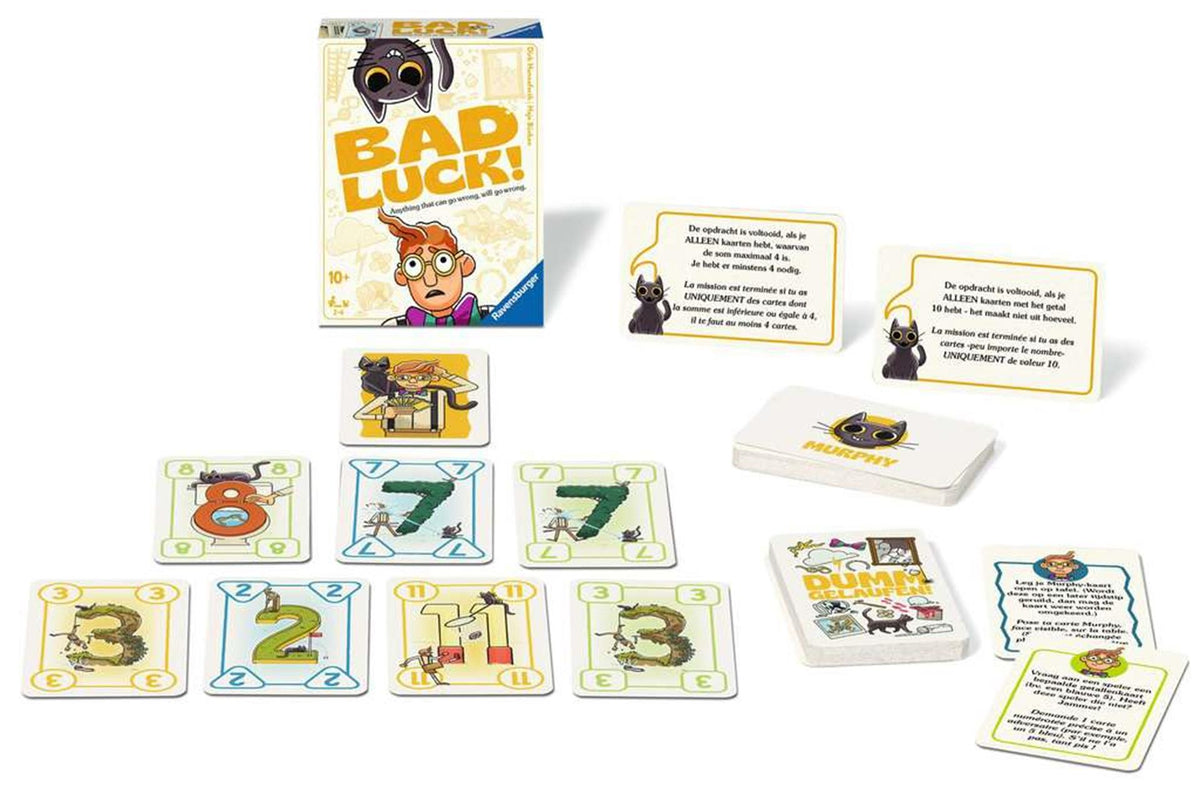 Ravensburger kaartspel bad luck