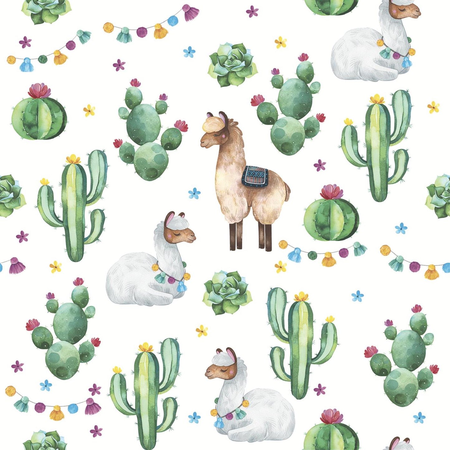 Duni servetten lamas 33x33cm 20-delig