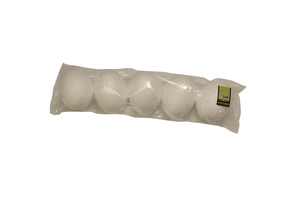 Vaessen creative • piepschuim eieren 8cm 5pcs