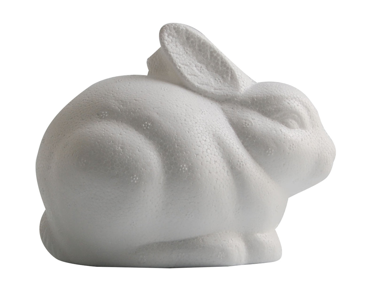 Vaessen creative • piepschuim haas zittend 14x18cm