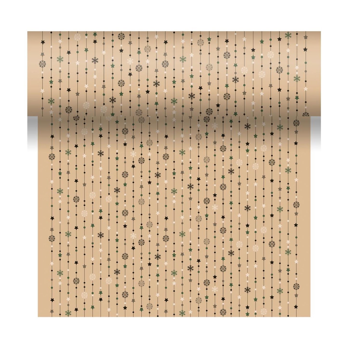 Duni 3-in1 natural yuletid 40x480cm
