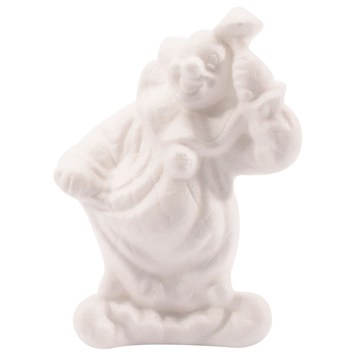 Vaessen creative • piepschuim clown staand paraplu 24cm