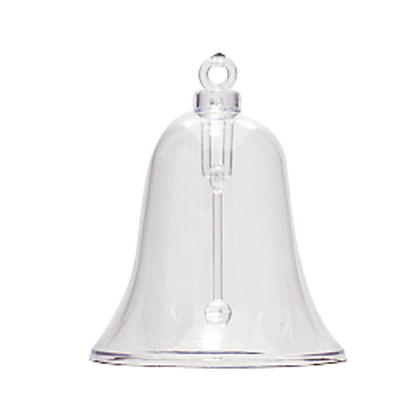 Vaessen creative • plastic klok 2-delig 9cm