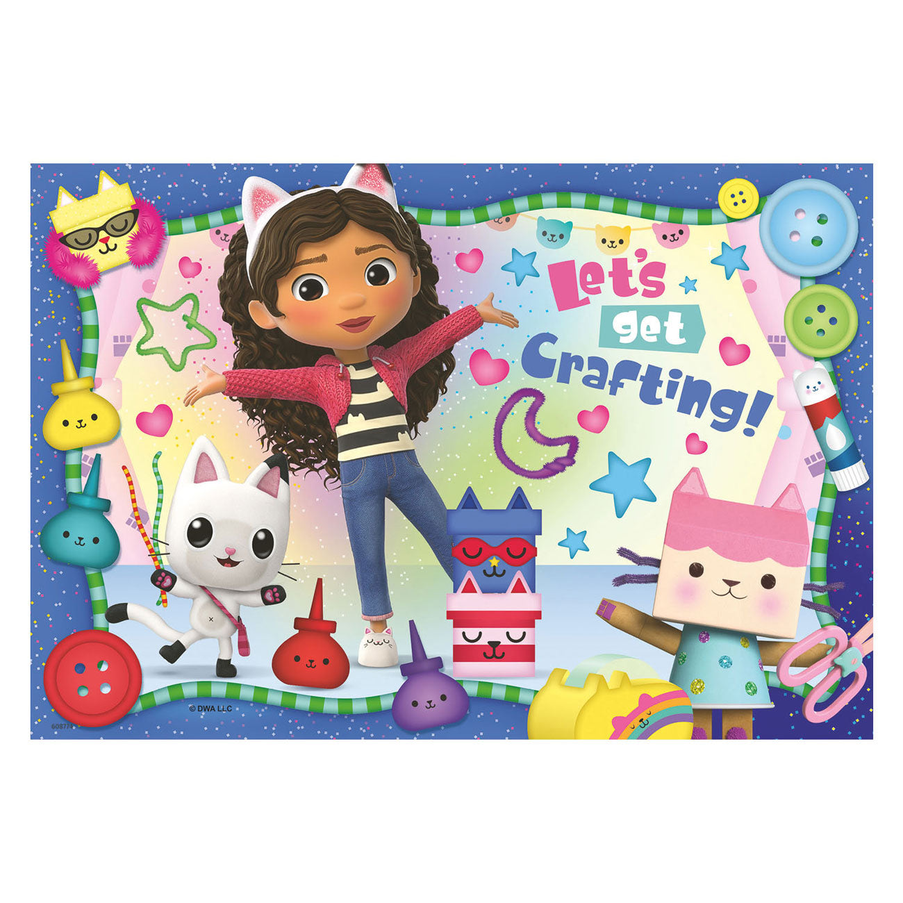 Ravensburger puzzel gabby's dollhouse 2x24 stukjes