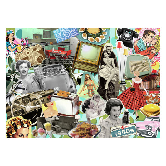 Ravensburger puzzel legpuzzel jaren 50 - 1000 stukjes vintage.