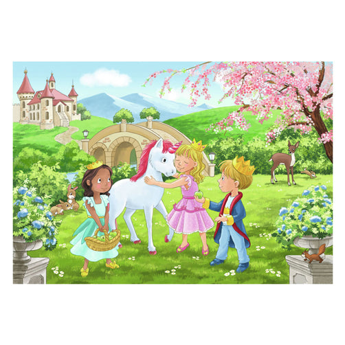 Ravensburger puzzel prince princess 2x12 stukjes