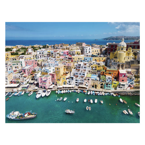 Ravensburger legpuzzel italian landscapes ista su procida, 1500st.