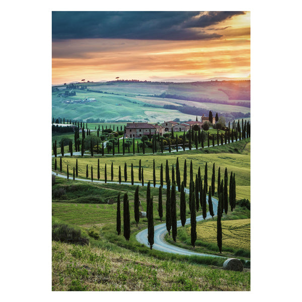 Ravensburger legpuzzel italian landscapes val d'orcia, tuscany, 1000st.