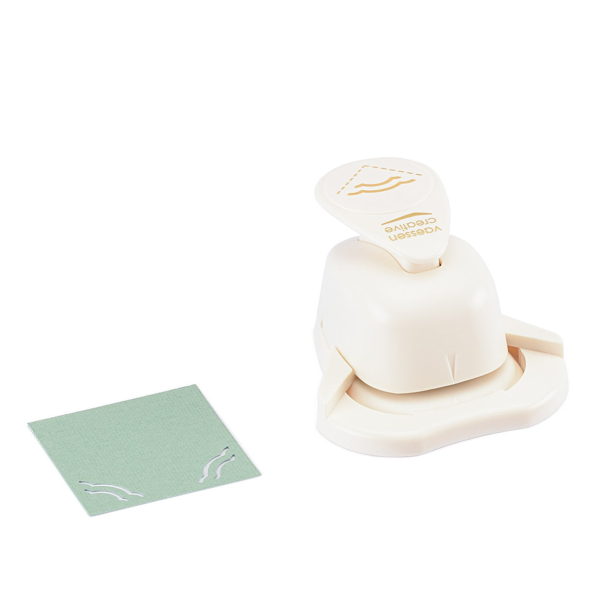 Vaessen creative • hoekpons wolk 1,7x2,5cm