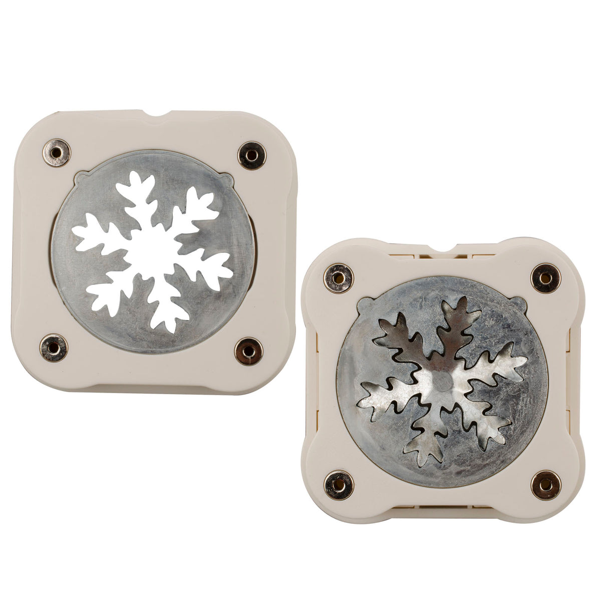 Vaessen creative • magnetische pons sneeuwvlok 3,8x3,8cm