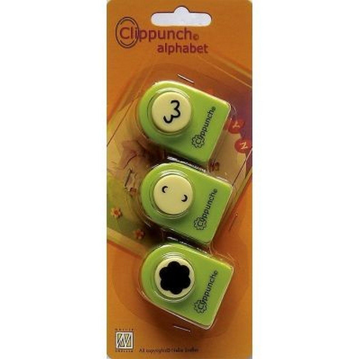 Nellie's choice • clippunch set alphabet flower