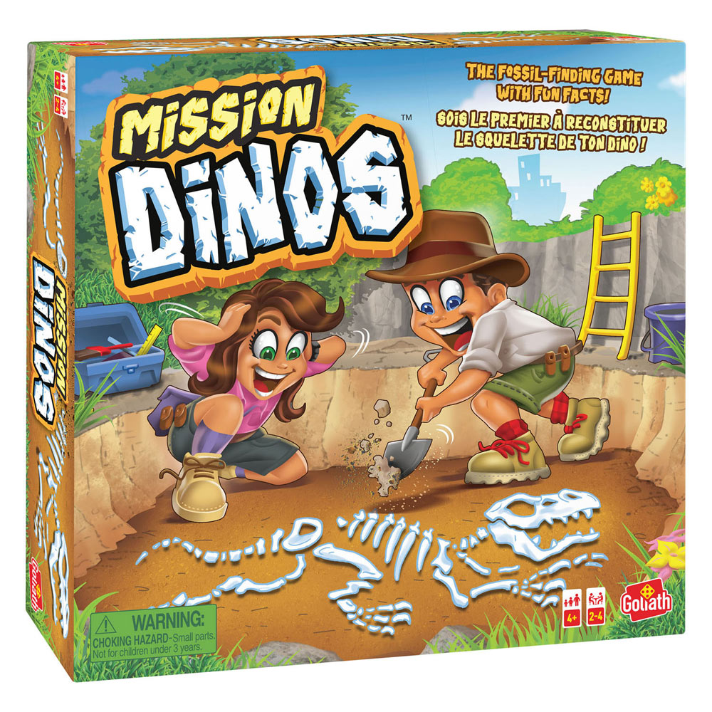 Goliath Dig em Up Dino's Kinder Bordspel