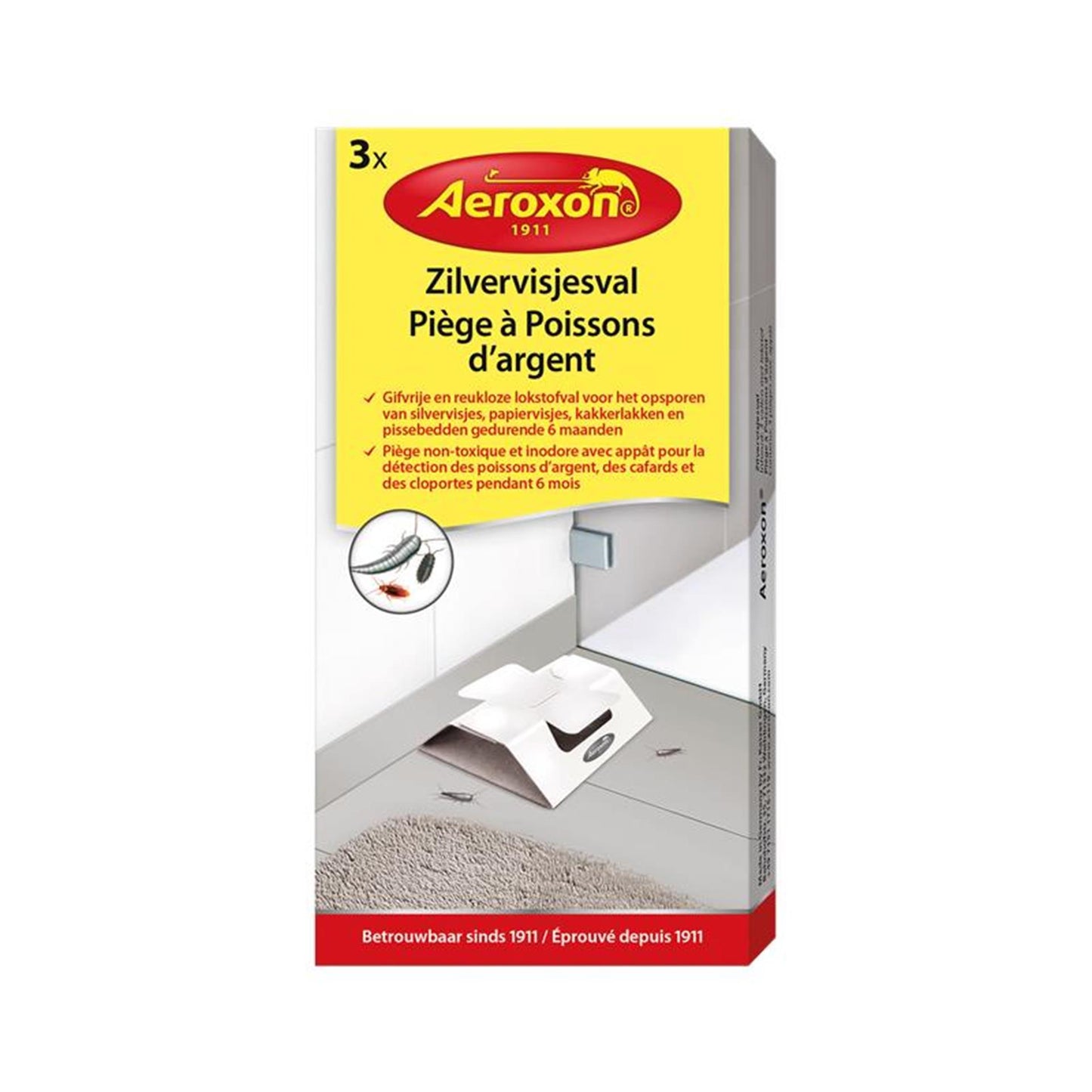 Bsi aeroxon zilvervisjesval 3 stuks