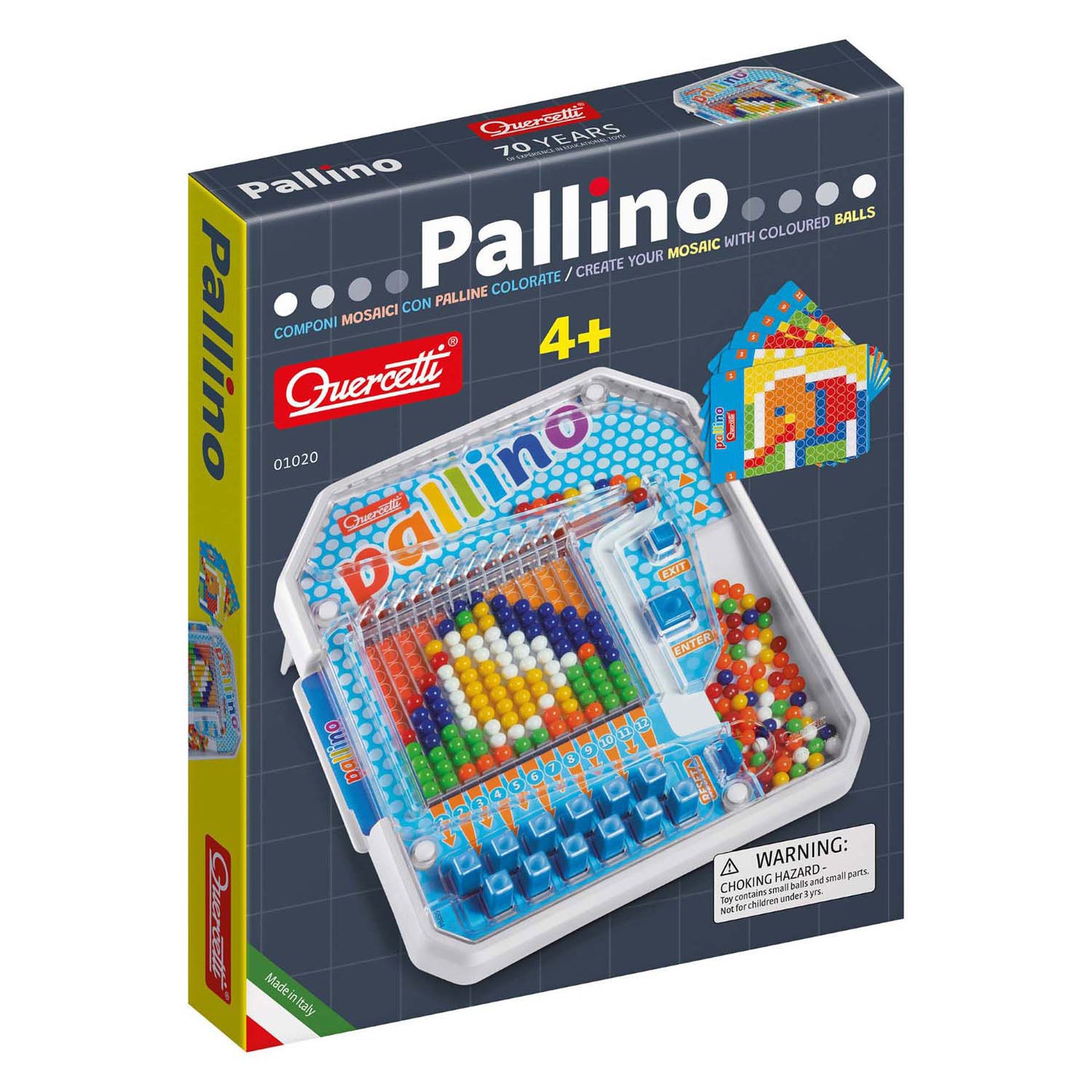 Quercetti pallino vormen en kleuren spel