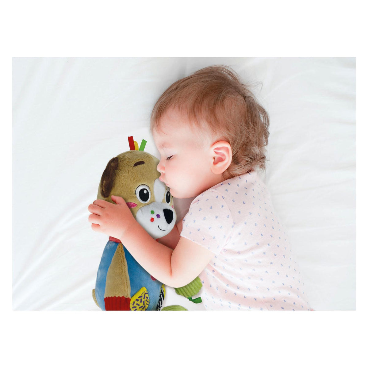 Clementoni Baby Pluchen Knuffel Pete de Puppy