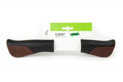 Widek handvatset city nova 90 120mm kinderfiets zw bruin