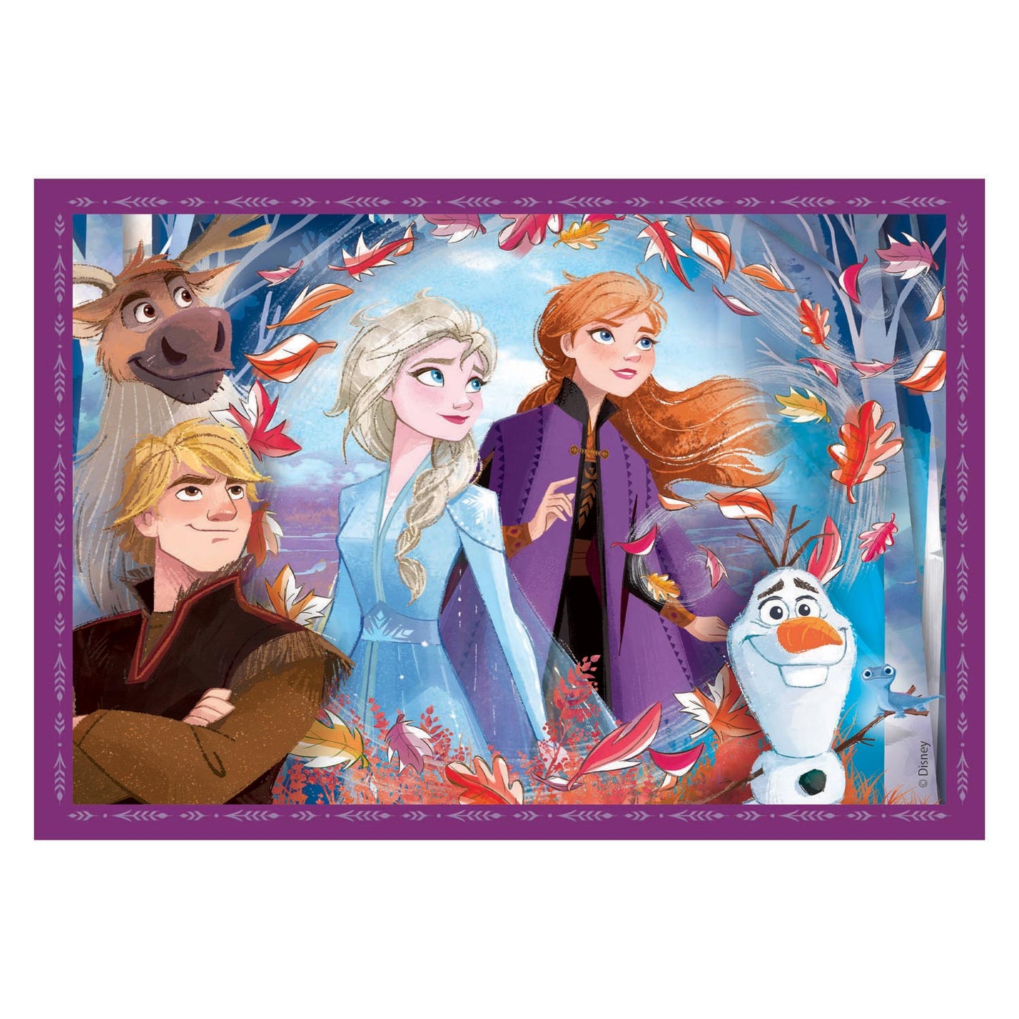 Clementoni puzzels disney frozen, 4in1